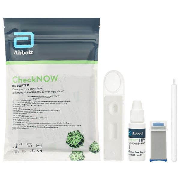 Bộ xét nghiệm HIV Abbott CheckNOW